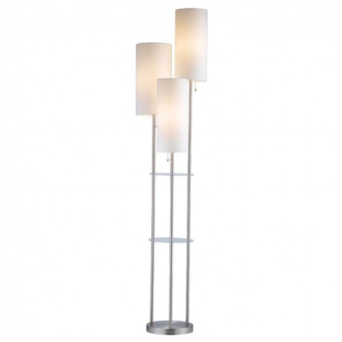 3-Tier shelf floor lamp