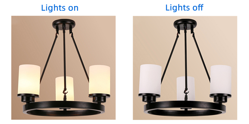 3 Light chandelier