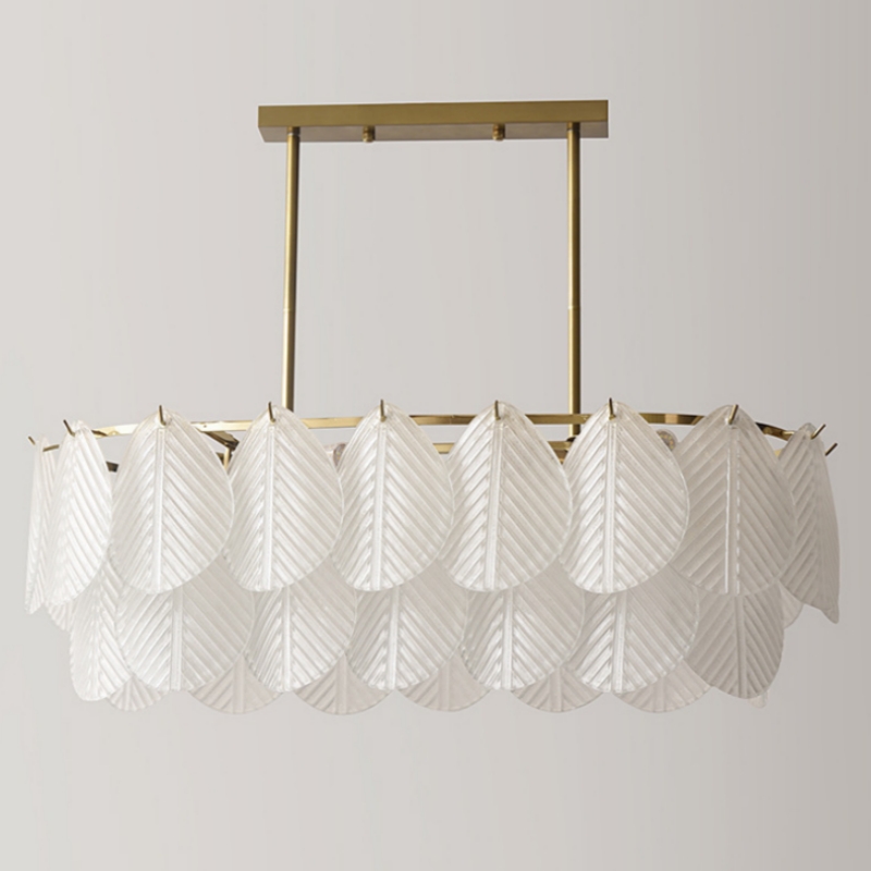 Modern leaf chandelier