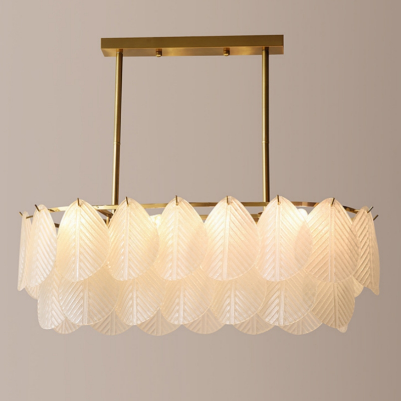 Luxury linear chandelier
