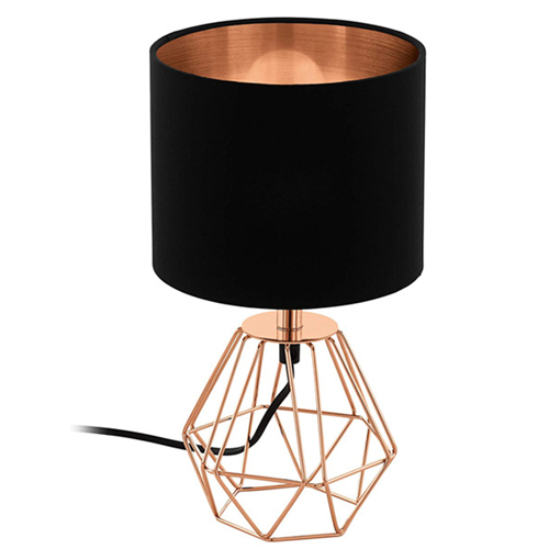 Modern geometric table lamp