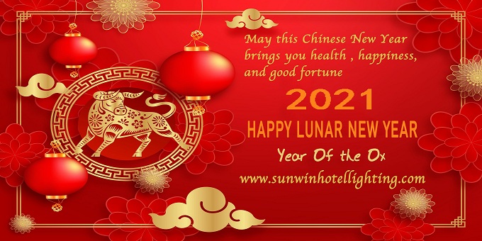 Feiertagsmitteilung für chinesisches Neujahr Sunwinhotellighting.com