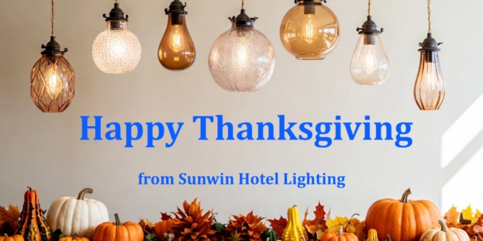 Sunwin Hotel Lighting bedankt sich: Wir feiern Partnerschaften, die den Weg erhellen.